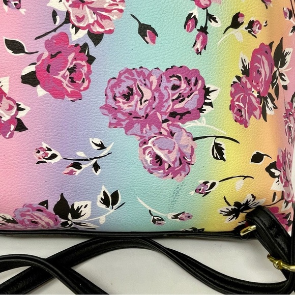 Betsey Johnson Pastel Floral Backpack - Picture 10 of 15